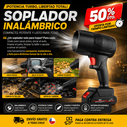 Soplador Turbo Inalámbrico 48v