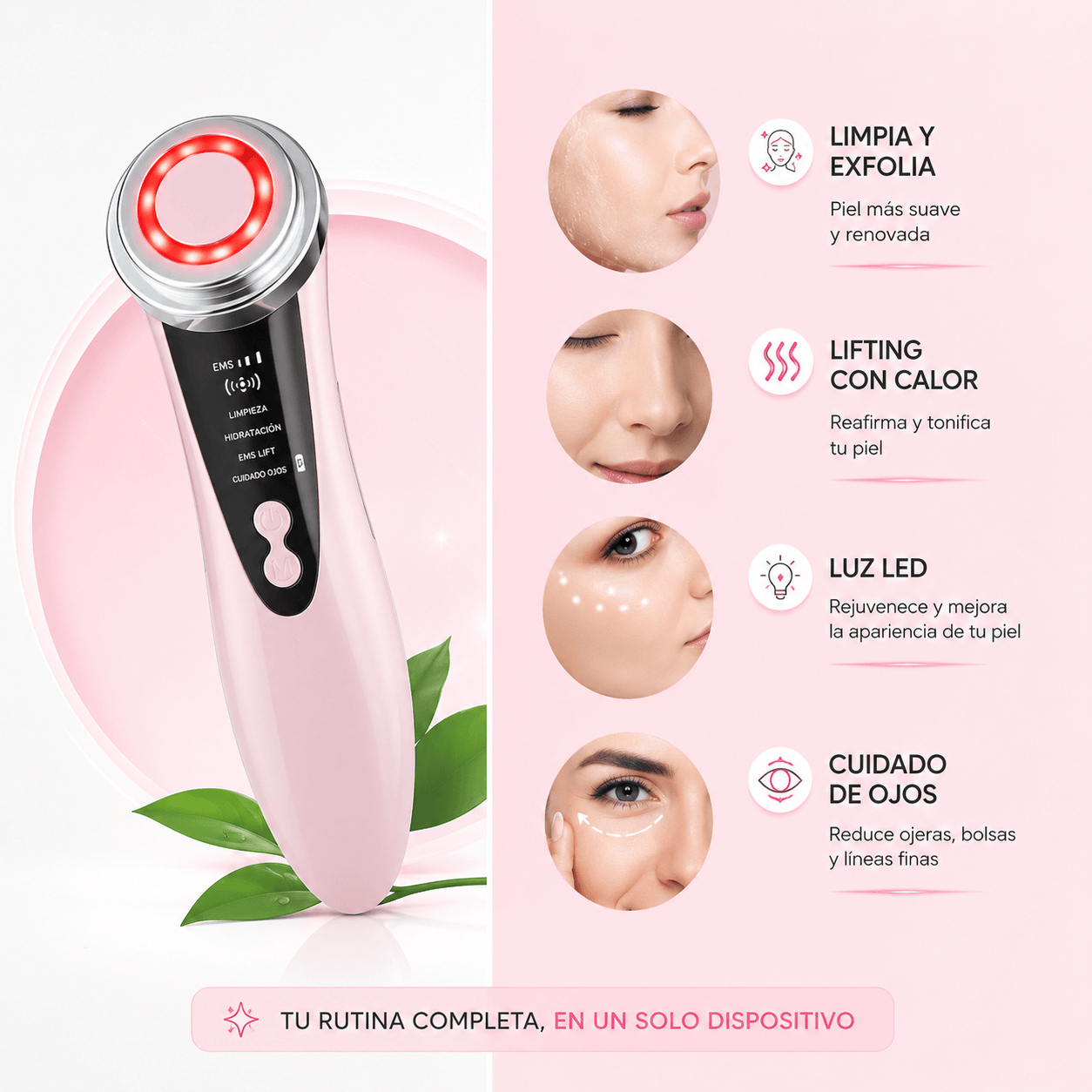 Masajeador Facial EMS