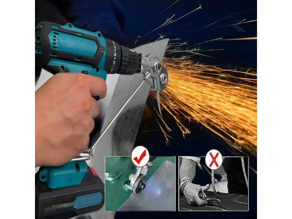 Cortadora Para Taladro Adaptador Manada Blue