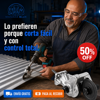 Cortadora Para Taladro Adaptador Manada Blue