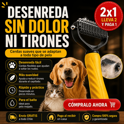 Cepillo corta nudos para pelo + Envío Gratis